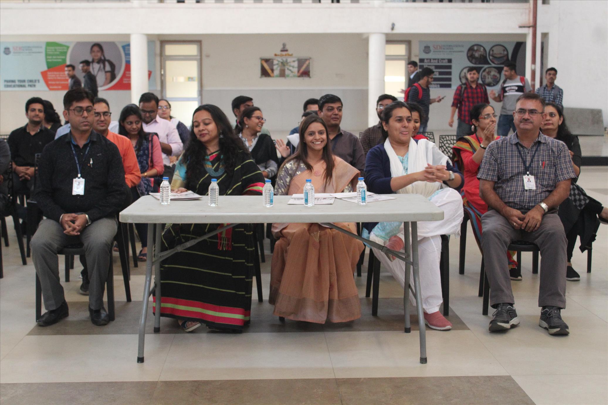 Suit and Saree Day Competition celebrated at SDJ International College