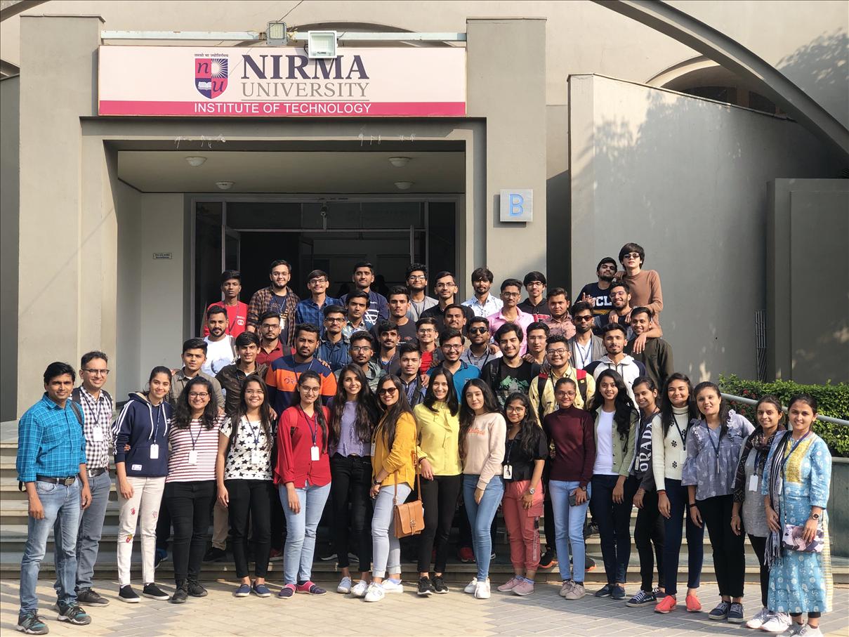 Academic Tour of TYBCA at Nirma University (Ahmedabad) and Indroda Park(Gandhinagar)