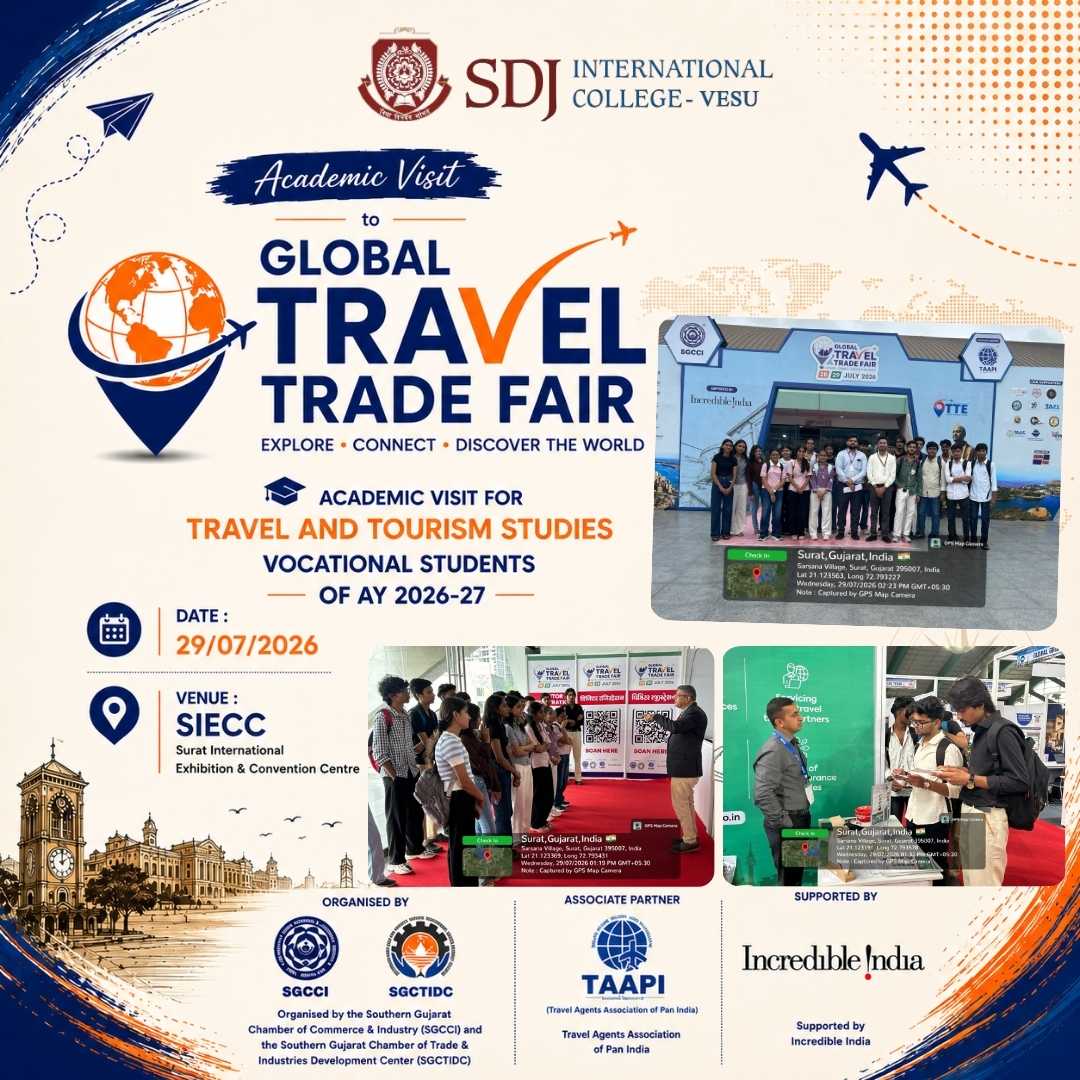 Students of Travel and Tourism Studies (Vocational Course) Visit Global Travel Trade Fair (GTTF) 2026