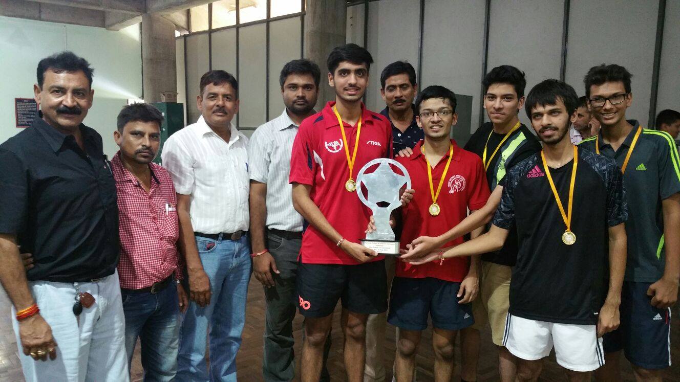 vnsgu inter college table tennis tournament 2015-16