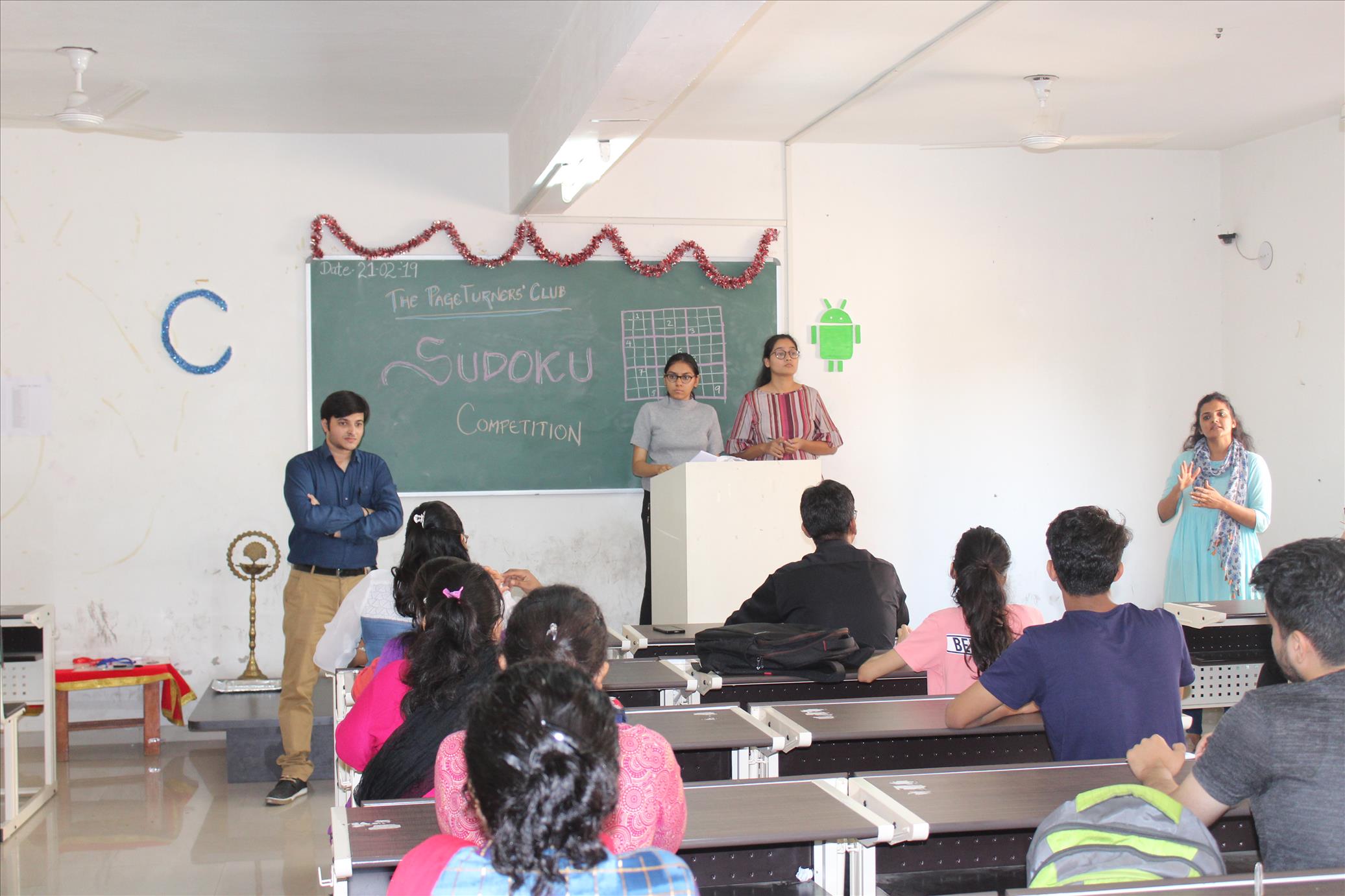 Congratulation to the Winners of Sudoku Competition 2019