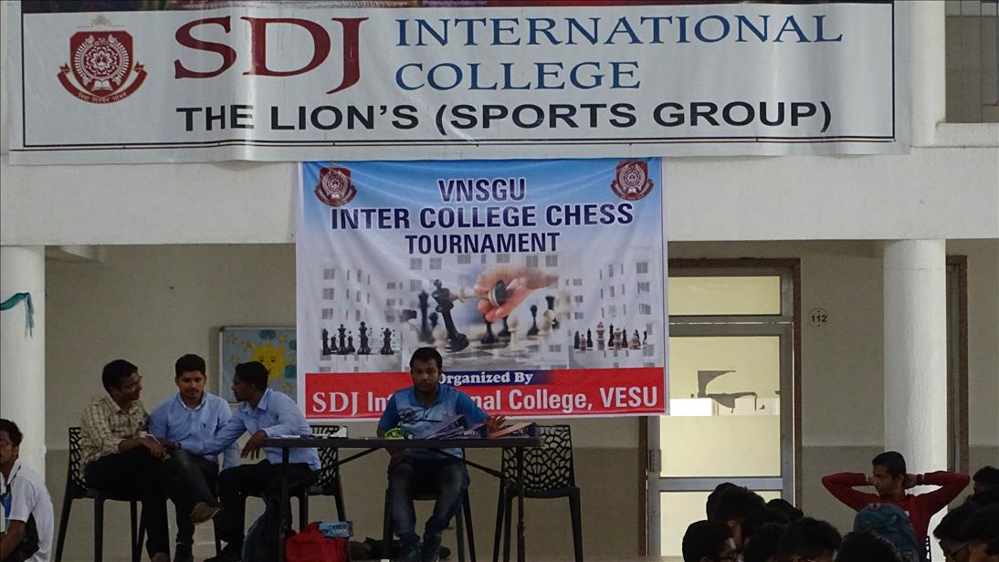 VNSGU Inter College Chess Tournament 2017