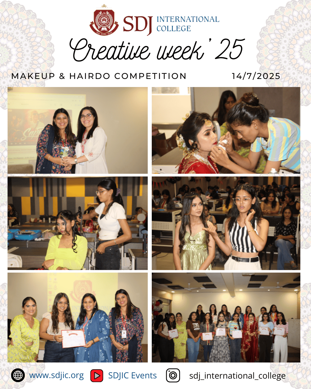 Creative Week’25 – Makeup & Hairdo Competition