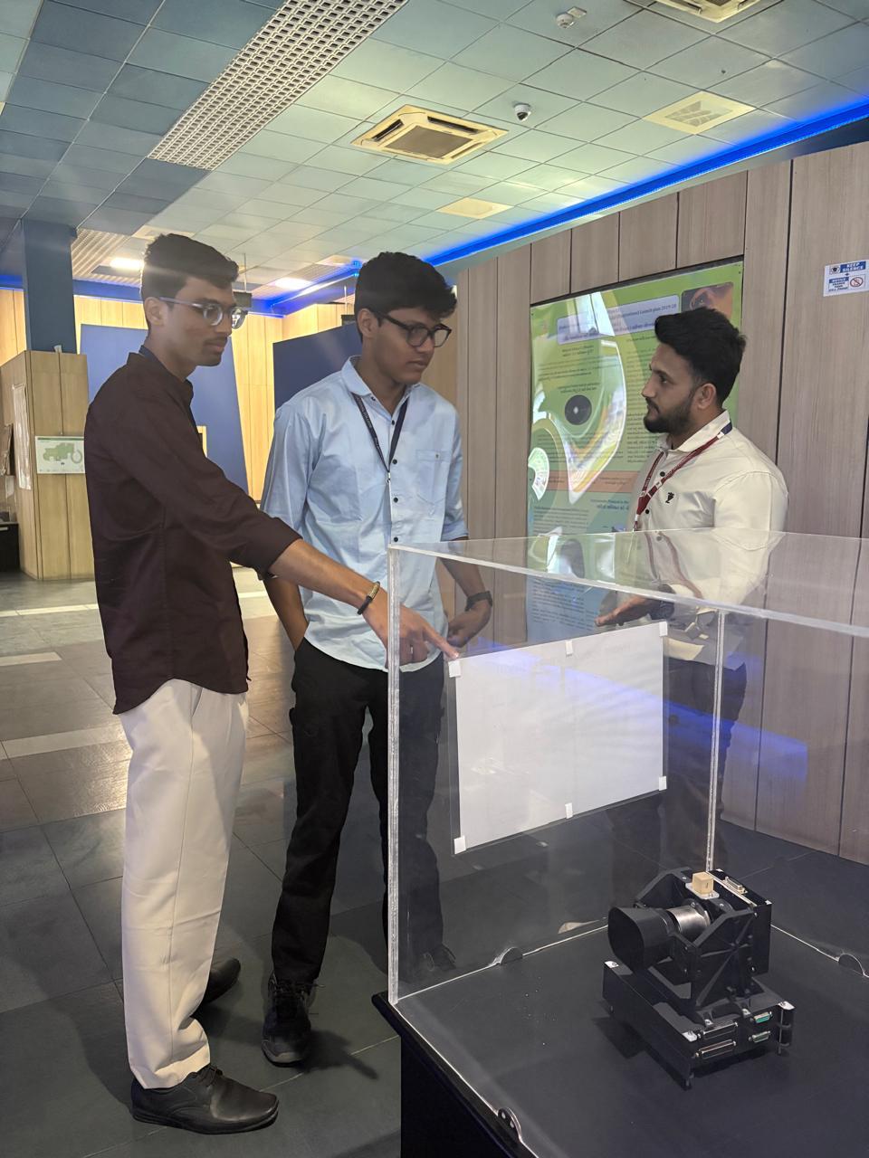 Academic Visit to ISRO Exhibition Center, Indroda Nature Park and Akshardham Temple, Gandhinagar